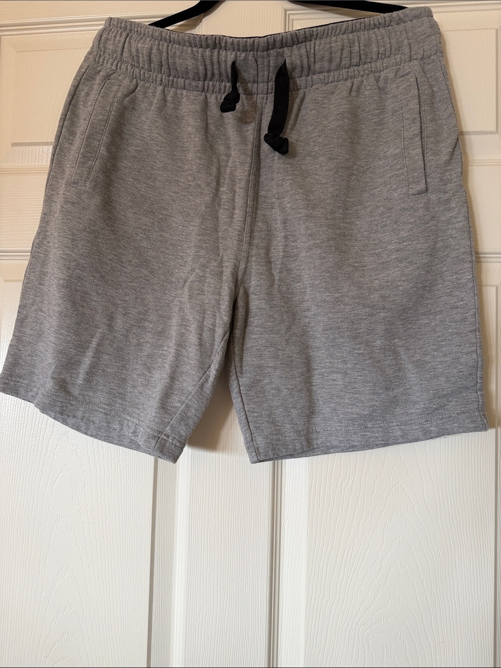 Buffalo David Bitton Men's Heather Gray Athletic Drawstring Shorts